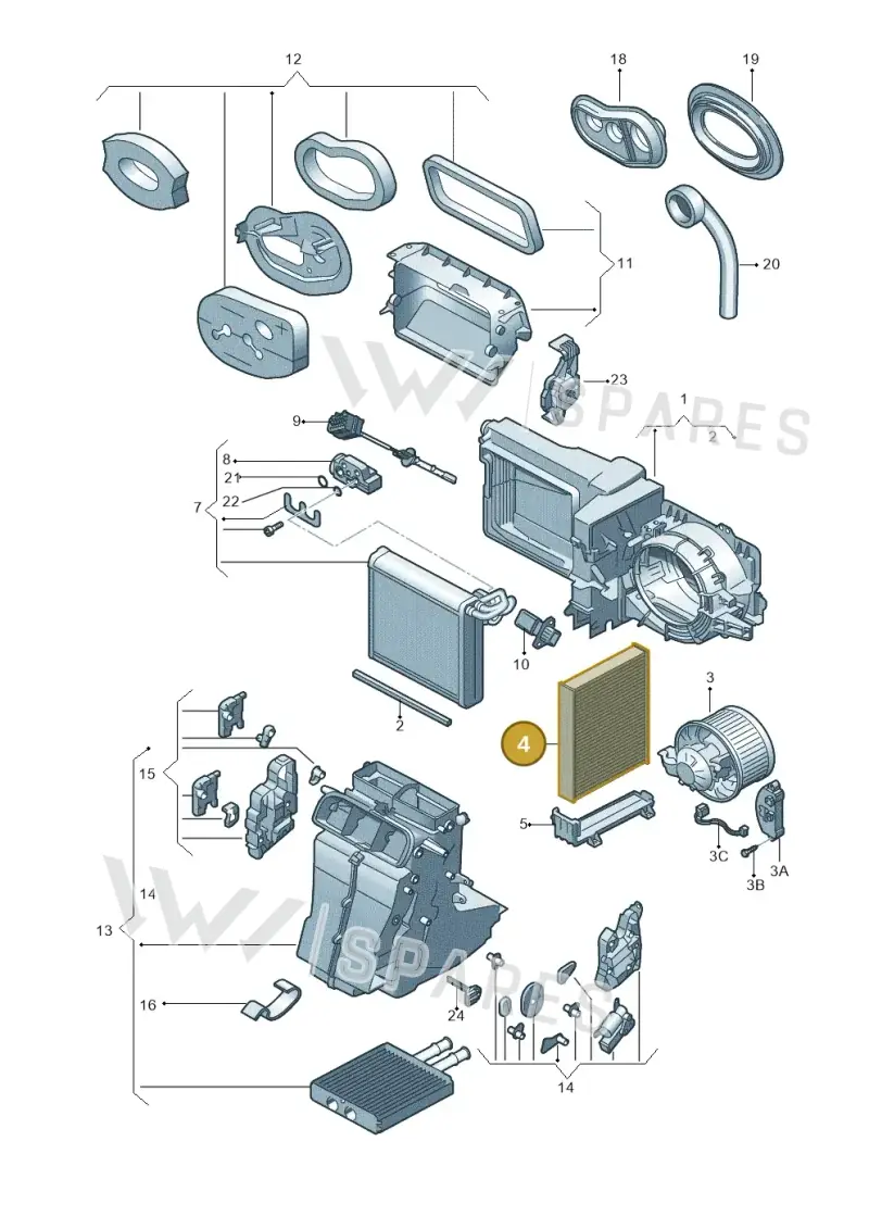 1S0819669 — SEAT Mii electric (2020-2021) diagram 772820220, position 4