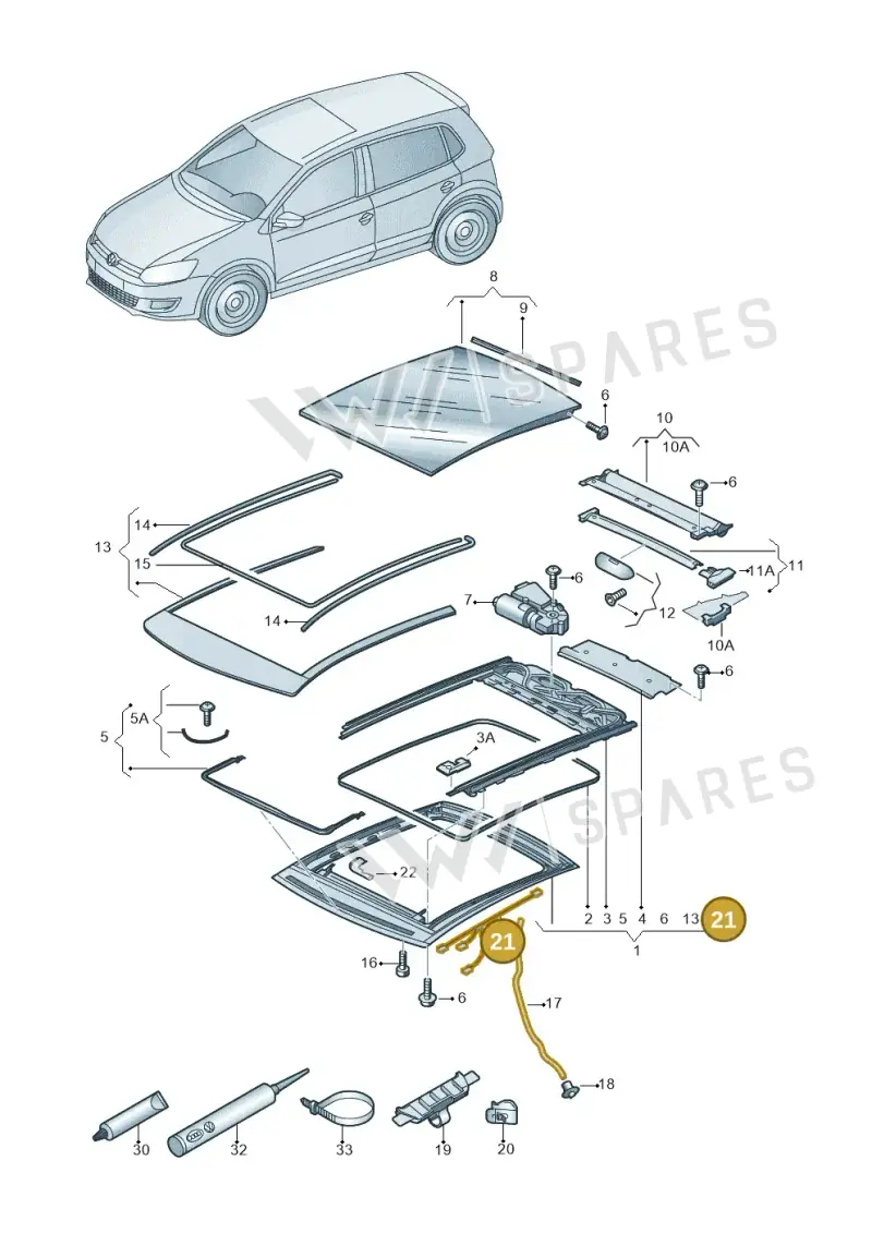 1S0971648 — SEAT Mii reference (2011-2019) diagram 672877000, position 21
