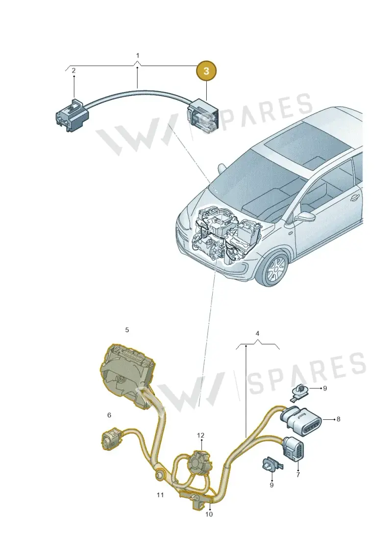 1S0972752 — SEAT Mii electric (2020-2021) diagram 772971700, position 3