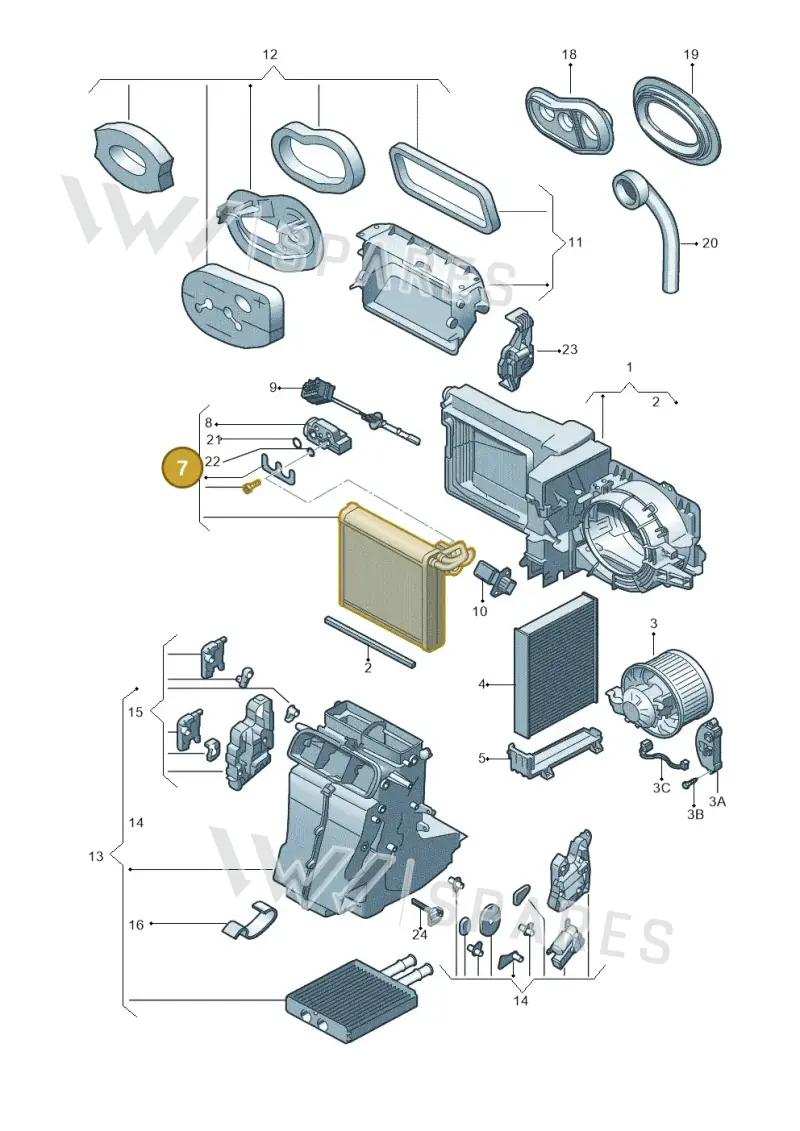 1S1816103 — SEAT Mii electric (2020-2021) diagram 772820220, position 7