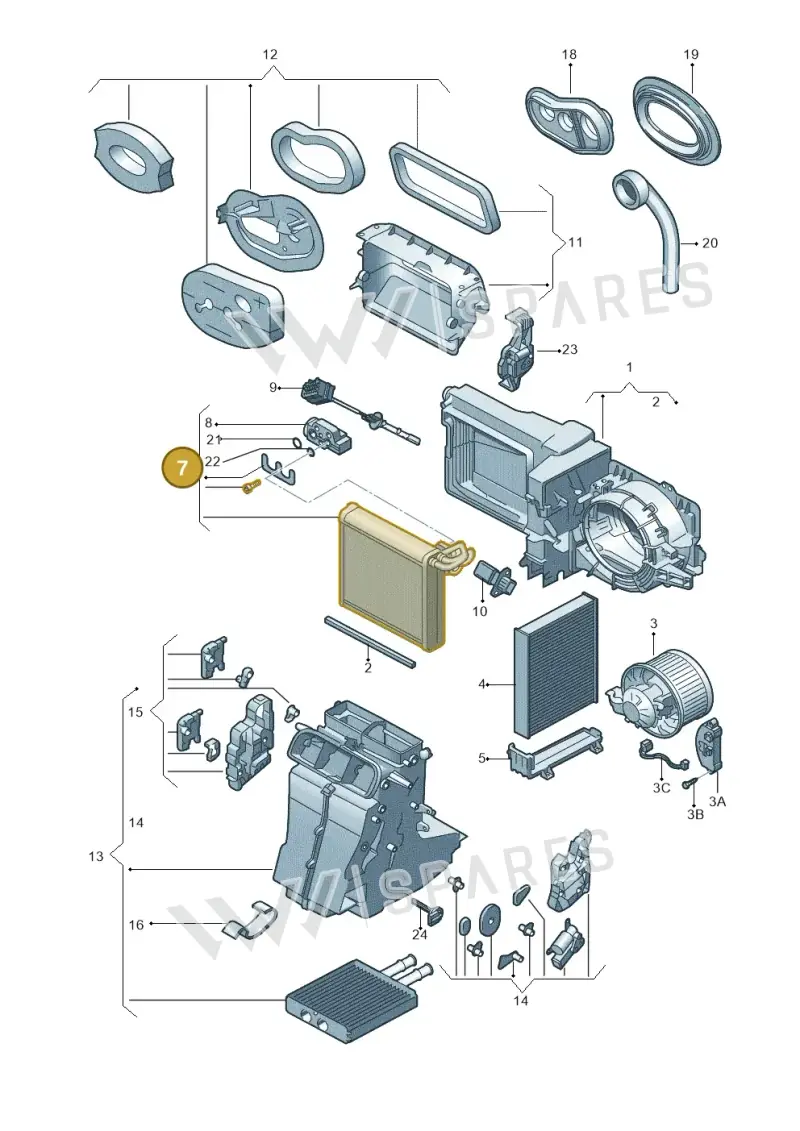 1S2816103 — SEAT Mii electric (2020-2021) diagram 772820220, position 7