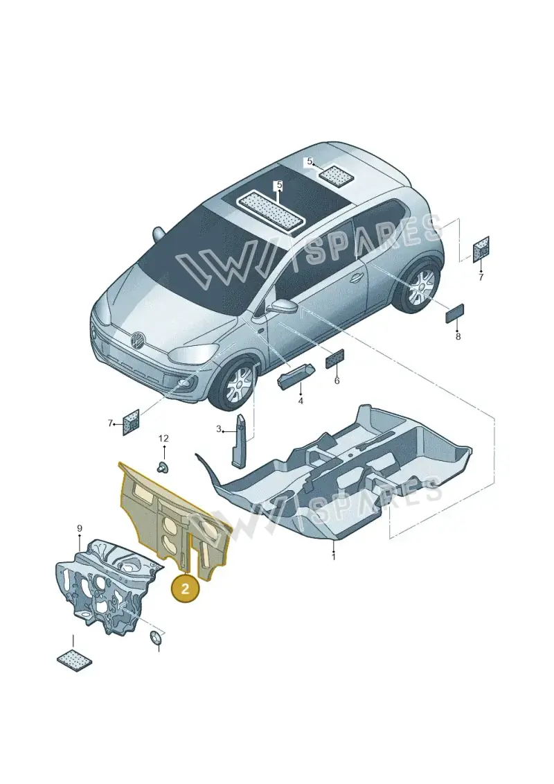 1S2863925F — SEAT Mii reference (2011-2019) diagram 723863200, position 2