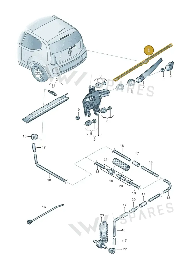 1S6955427 — SEAT Mii electric (2020-2021) diagram 772955200, position 1
