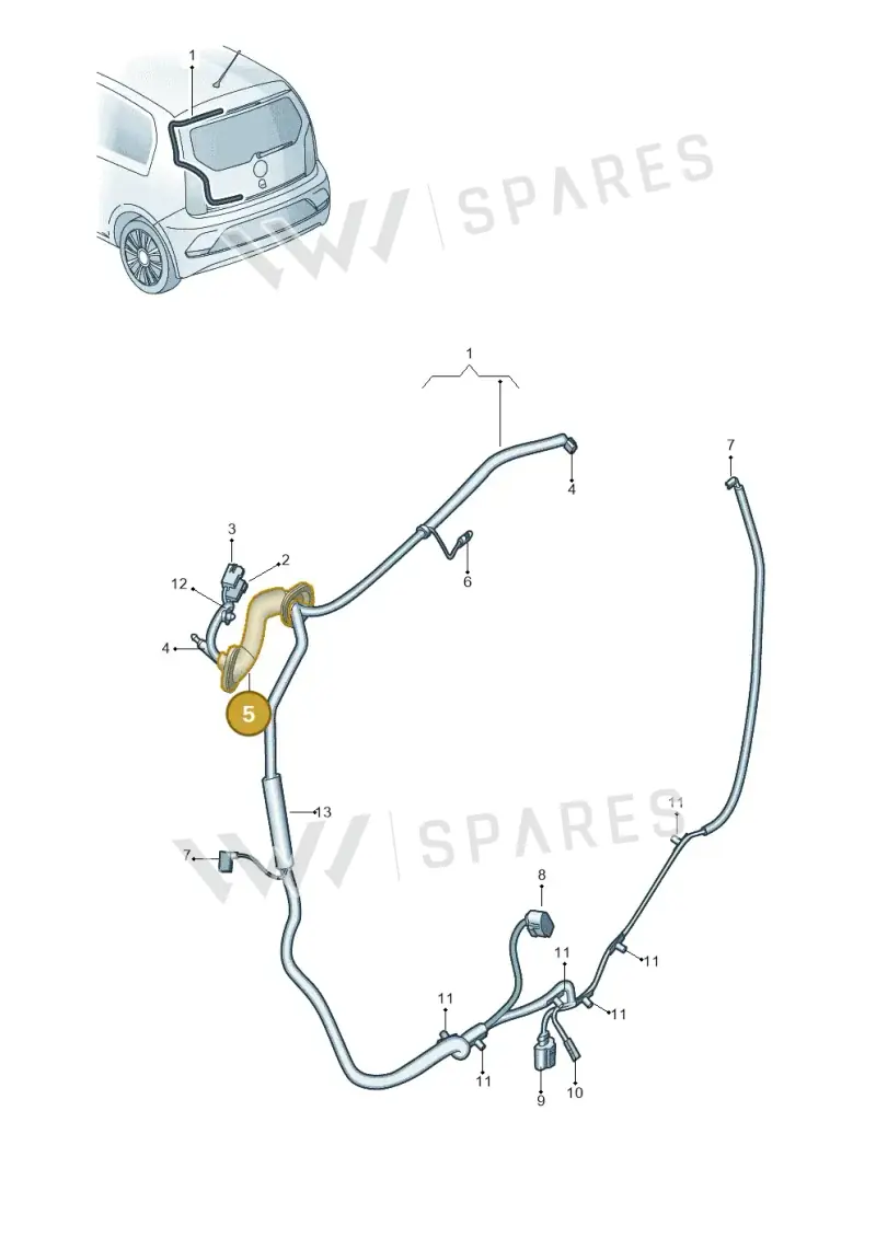 1S6971829 — SEAT Mii electric (2020-2021) diagram 892972081, position 5
