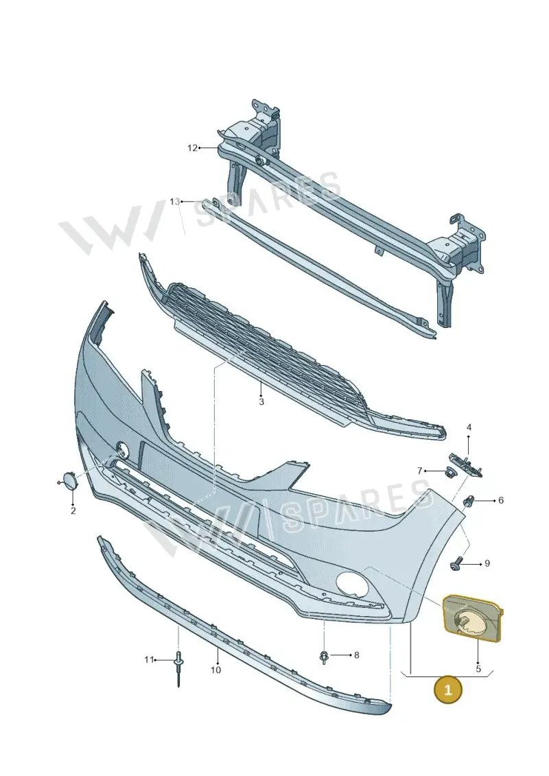 1SL807221FGRU — SEAT Mii Electric (2020-2021) diagram 735807000, position 1