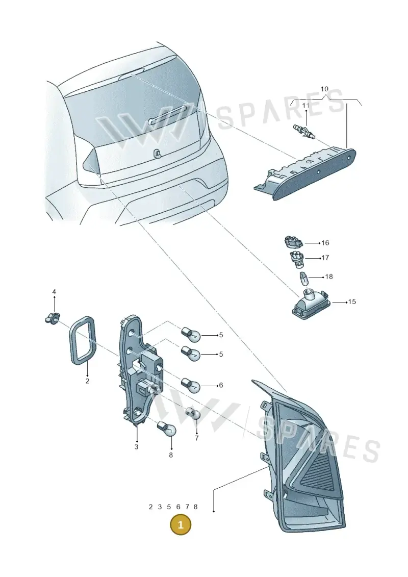 1SL945095K — SEAT Mii Electric (2020-2021) diagram 735945000, position 1