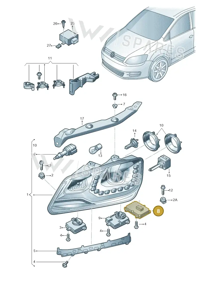 1T0941329A — SEAT Alhambra Stylance (2010-2013) diagram 689941200, position 8