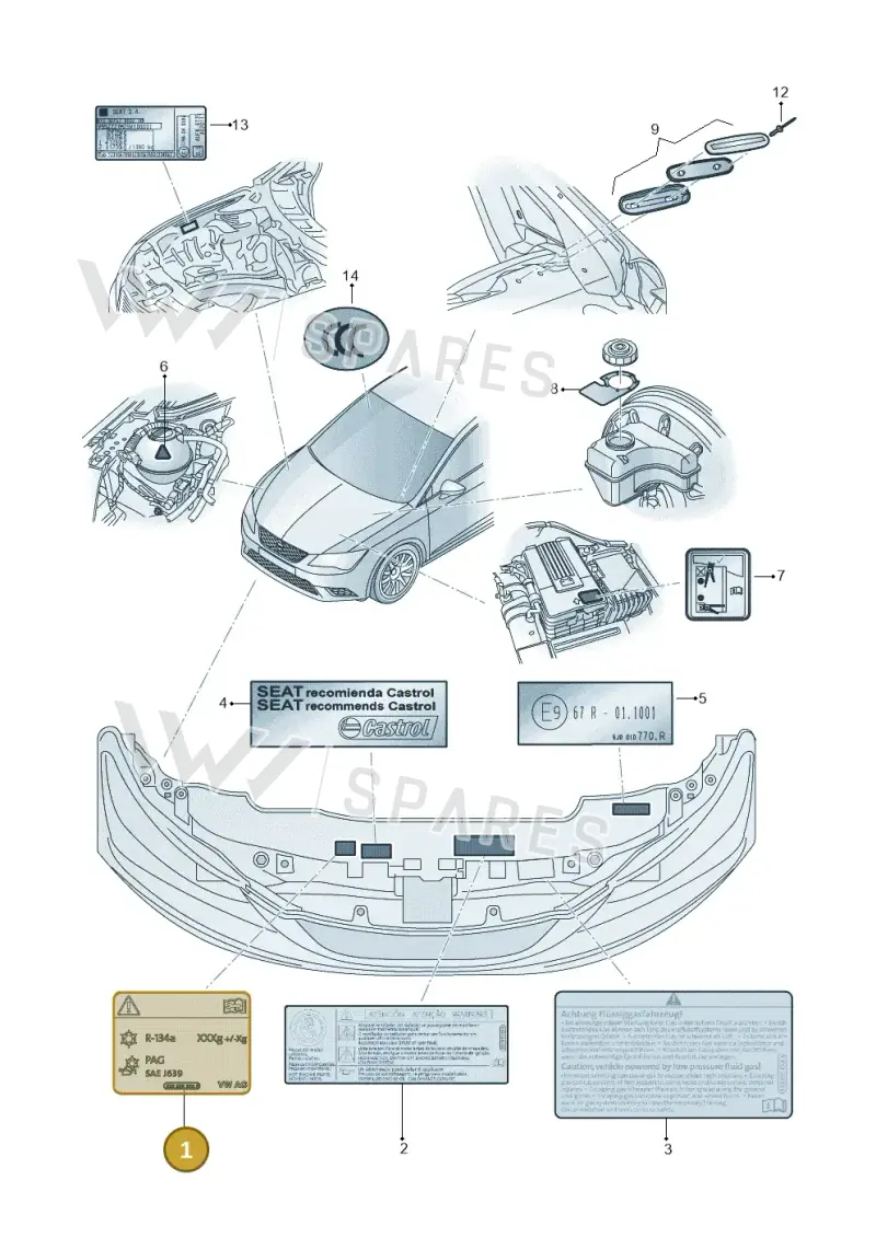 2Q0010001B — SEAT Arona FR (2017-) diagram 754010000, position 1