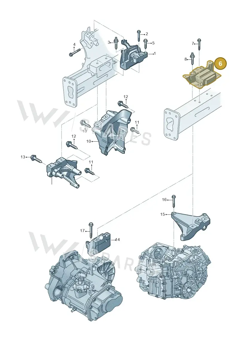 2Q0199555AF — SEAT Arona FR (2017-) diagram 837199500, position 6