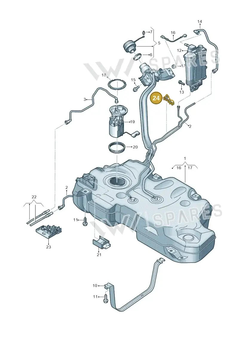 2Q0201270C — SEAT Arona FR (2017-) diagram 837201042, position 24