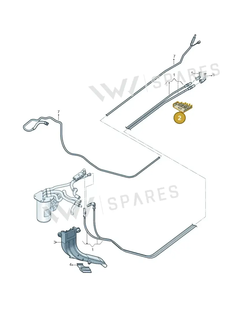 2Q0201449 — SEAT Arona FR (2017-) diagram 837201250, position 2
