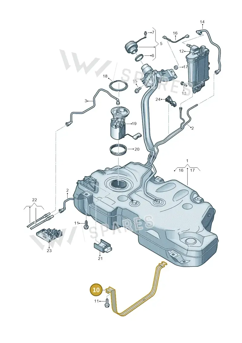 2Q0201655A — SEAT Arona FR (2017-) diagram 837201042, position 10