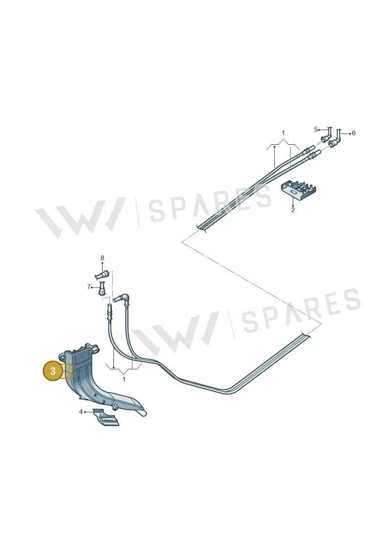 2Q0201973B — SEAT Arona FR (2017-) diagram 837201150, position 3