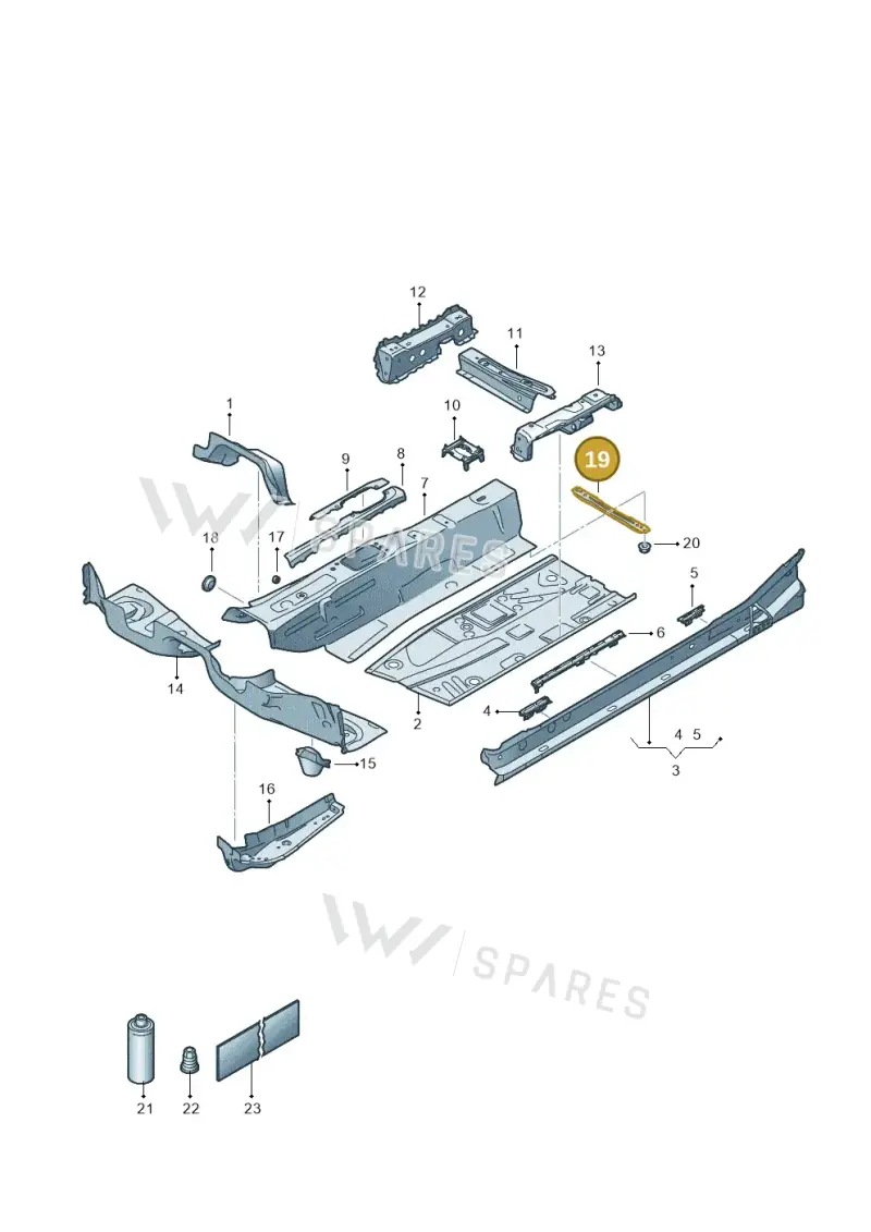 2Q0802128 — SEAT Arona FR (2017-) diagram 835803050, position 19
