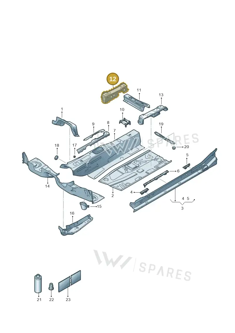 2Q0802381 — SEAT Arona FR (2017-) diagram 835803050, position 12