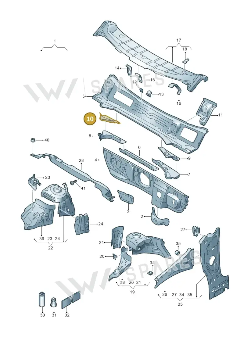 2Q0805314 — SEAT Arona FR (2017-) diagram 835805500, position 10