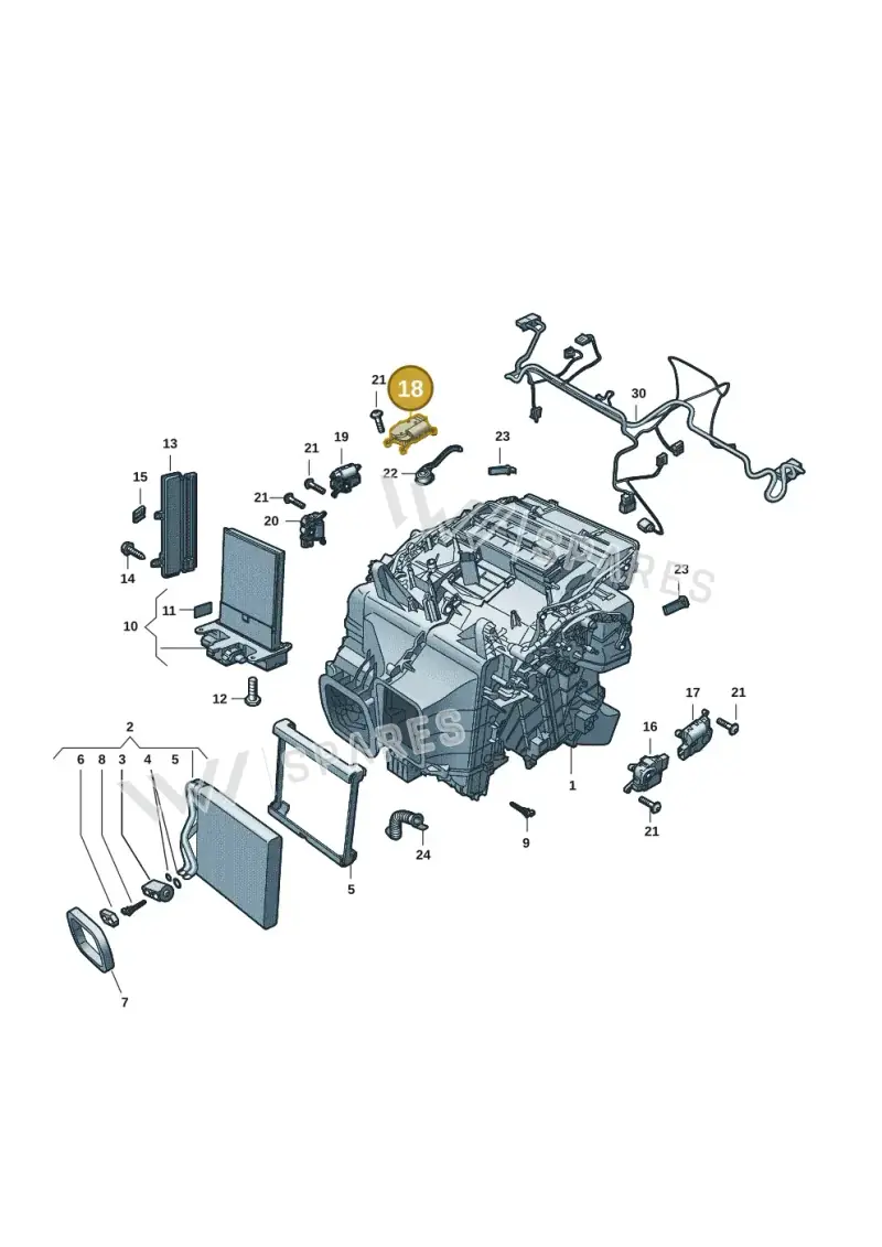 2Q0907511E — SEAT EBoost CUPRA (2021-) diagram 10a820200, position 18
