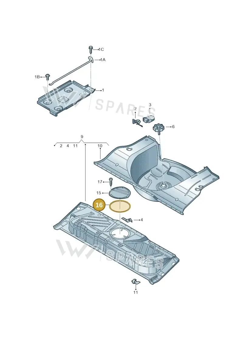 321803963 — SEAT AROSA (2003-2004) diagram 232803500, position 16