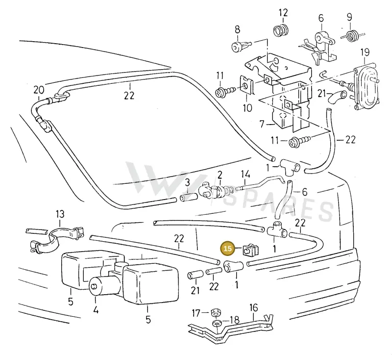 321971897 — SEAT TOLEDO        SEAT MOD.97>99 (1996-1999) diagram 130862100, position 15
