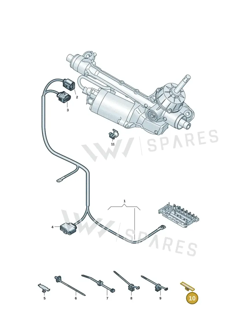 357972740E — SEAT Tavascan Cupra (2023-) diagram 10a971010, position 10