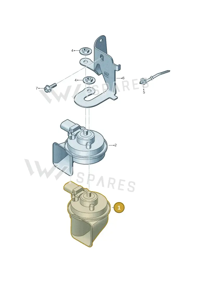 3B0951223E — SEAT Formentor TSI CUPRA (2020-) diagram 5ff951020, position 1