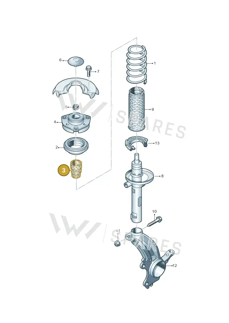 3C0412303C — SEAT Leon style (2019-) diagram 745411000, position 3