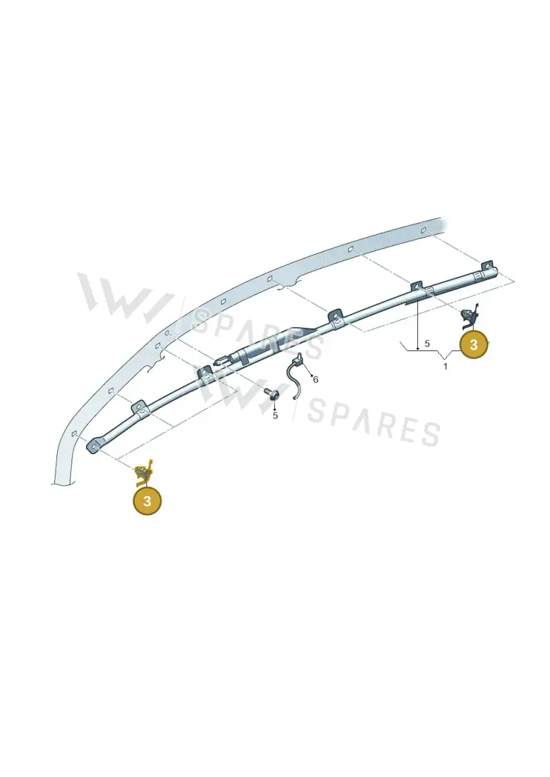 3C0881090 — SEAT EBoost CUPRA (2021-) diagram 813880030, position 3