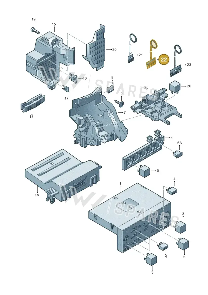 3C0937524L — SEAT Leon Stylance (2010-2012) diagram 420937000, position 22