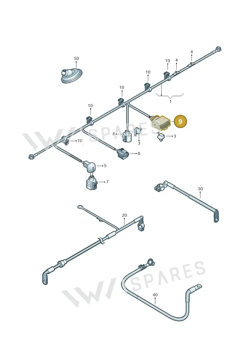 3D0973824F — SEAT Toledo Reference (2015-2019) diagram 419971650, position 9