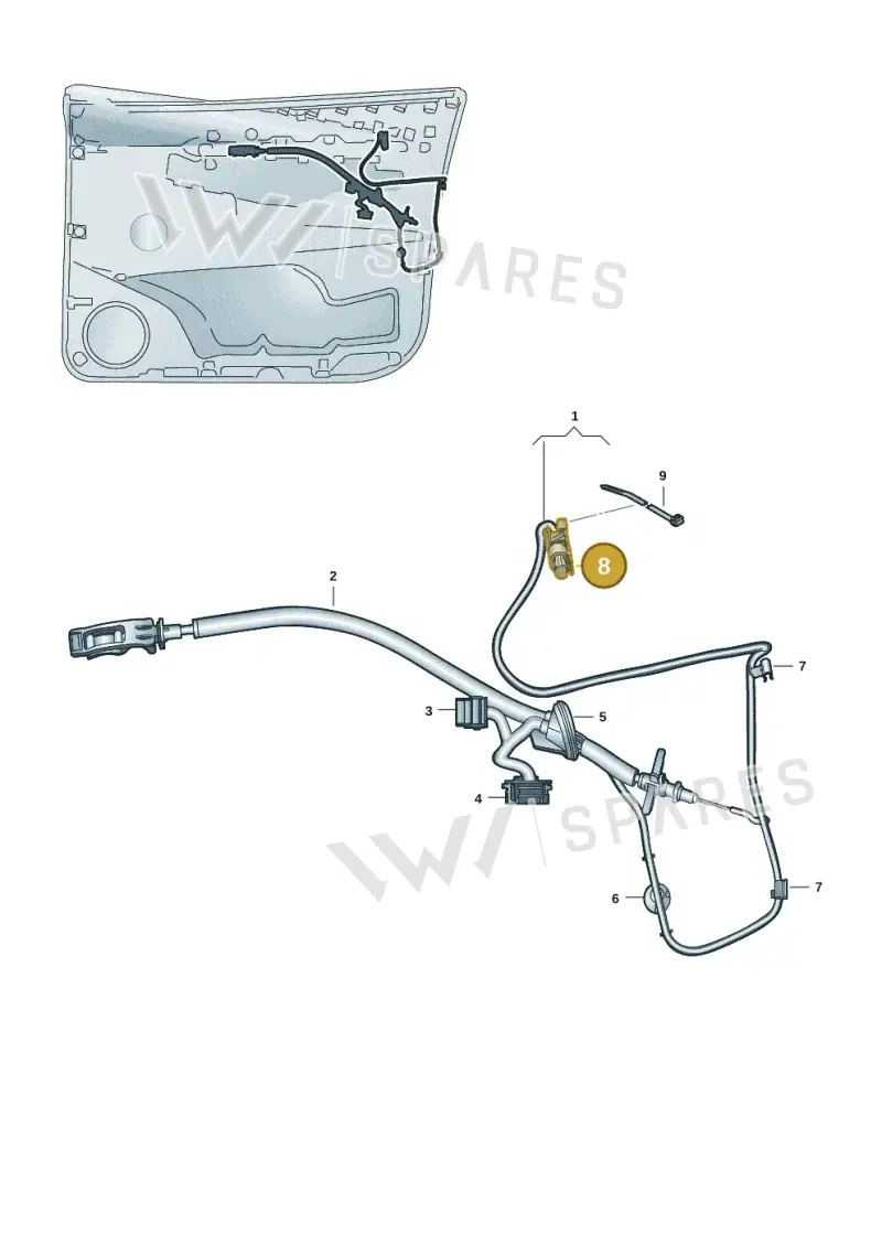 3G0973708A — SEAT Tavascan Cupra (2023-) diagram 20h972035, position 8