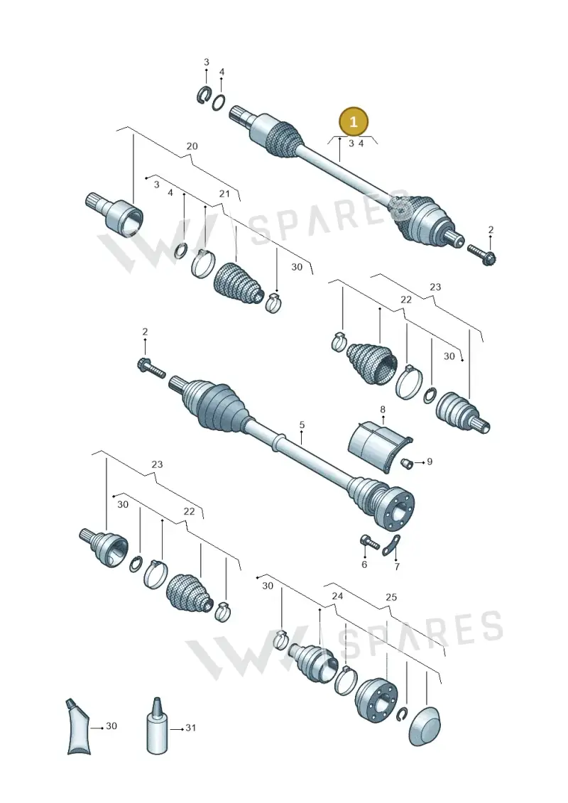 3Q0407271AT — SEAT Tarraco FR (2018-2024) diagram 827407350, position 1