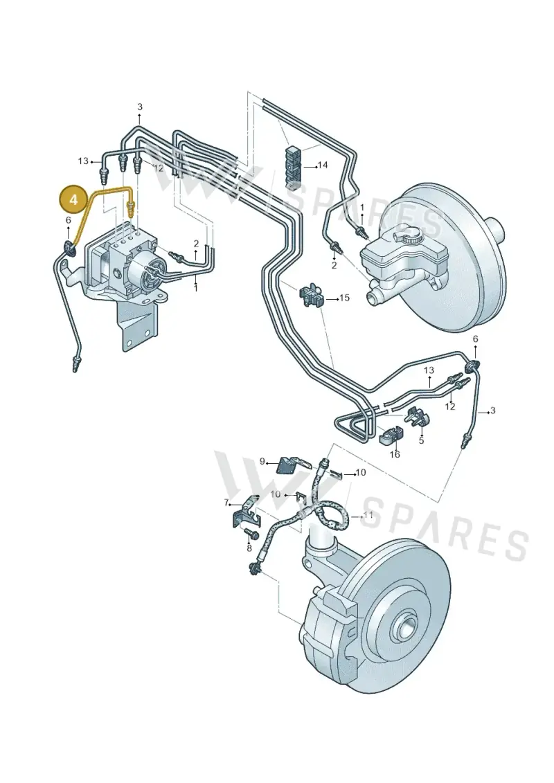 3Q1614724 — SEAT Leon style (2019-) diagram 745611200, position 4
