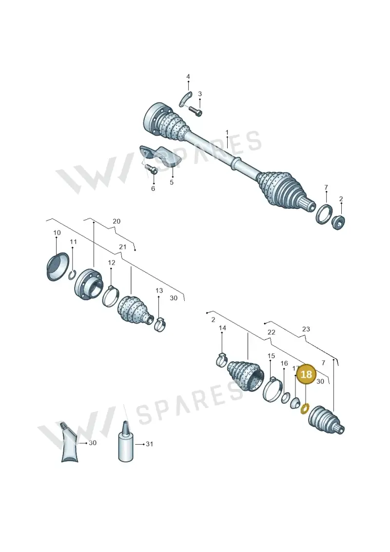 441407297 — SEAT IBIZA                  06> (2005-) diagram 461407400, position 18