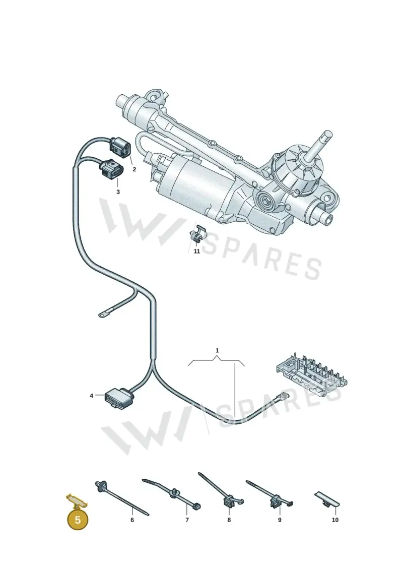 4B0971848 — SEAT EBoost CUPRA (2021-) diagram 10a971010, position 5