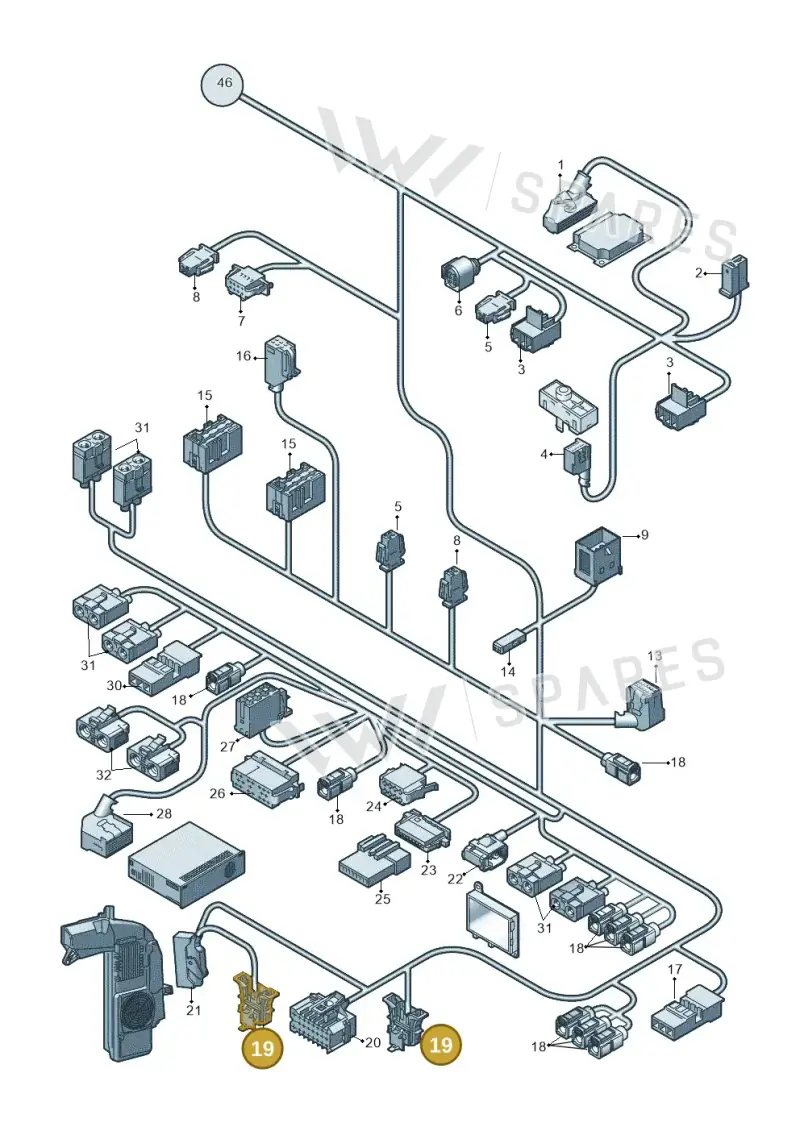 4B0971942 — SEAT Exeo ST Reference (2008-2011) diagram 454971840, position 19