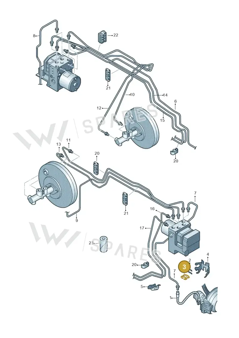 4D0611715B — SEAT Toledo Reference (2015-2019) diagram 672611200, position 3