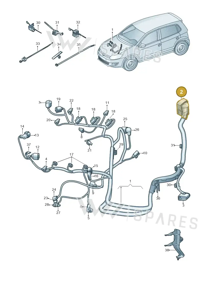 4E0906379 — SEAT Toledo Reference (2015-2019) diagram 773971040, position 2