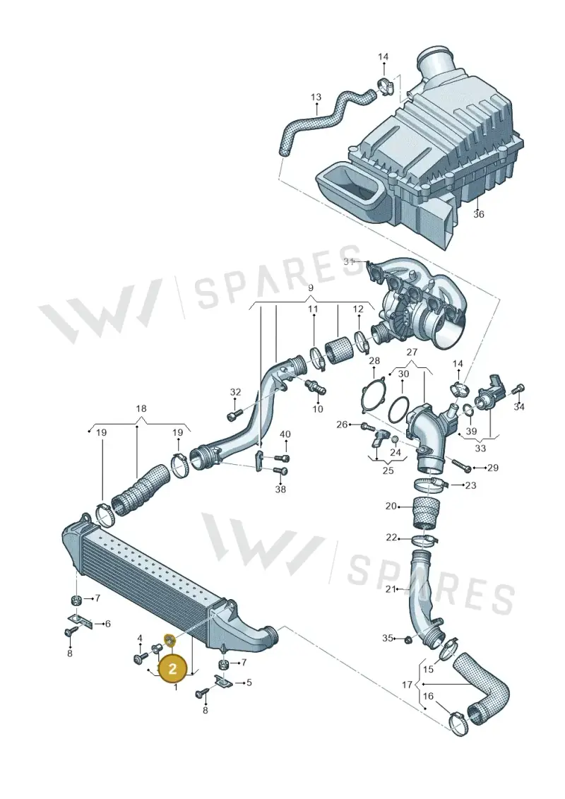 4F0129669E — SEAT Formentor TSI CUPRA (2020-) diagram 596145610, position 2