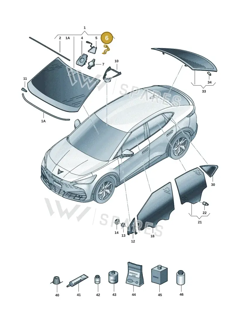 4L0907671 — SEAT Tavascan Cupra (2023-) diagram 20h845000, position 6