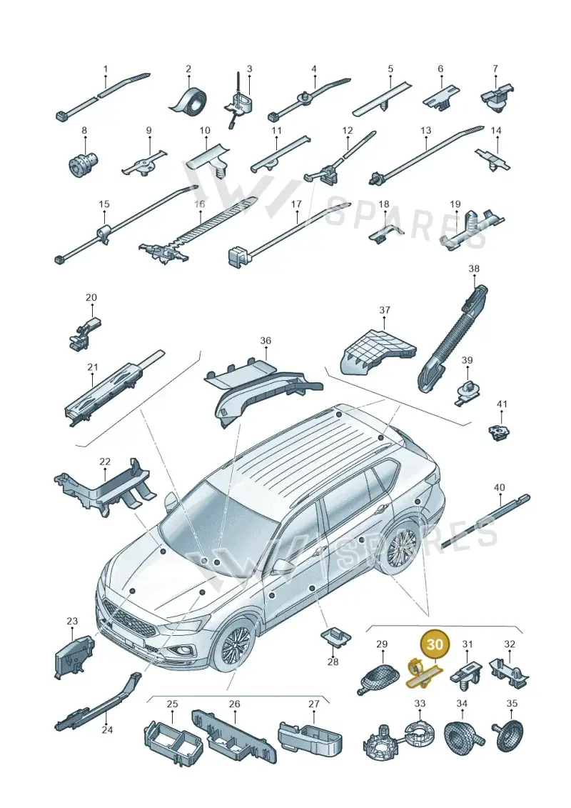 4L0971848 — SEAT Tarraco FR (2018-2024) diagram 591971083, position 30