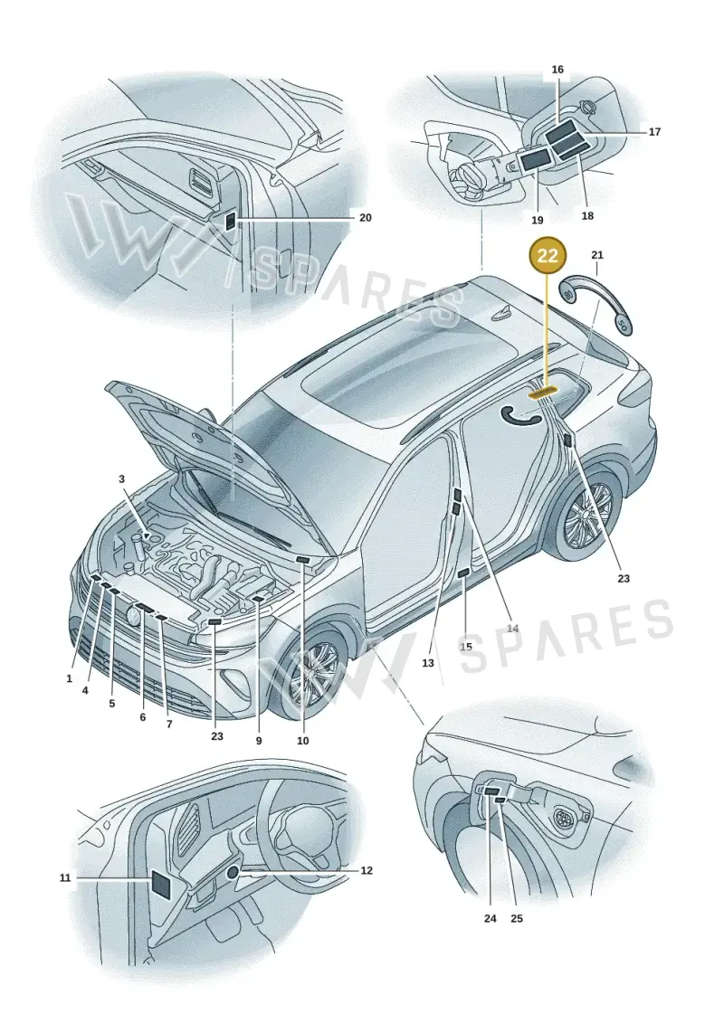 4M0010006D — SEAT 578 platform diagram 57x010000, position 22