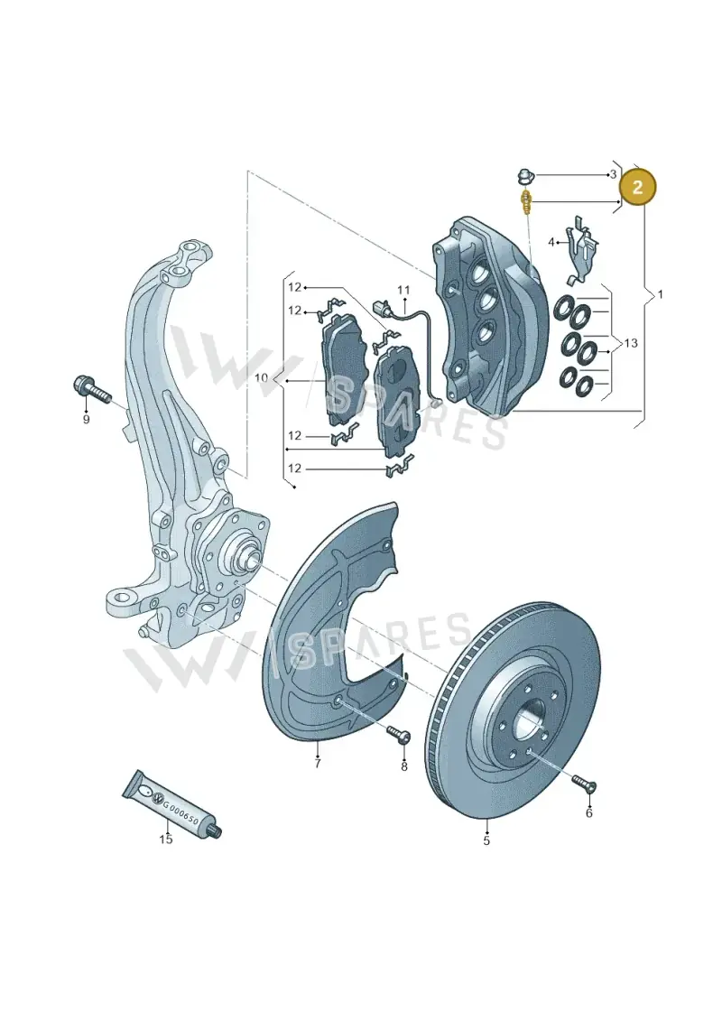 4M0615273A — SEAT Formentor TSI CUPRA (2020-) diagram 859615400, position 2