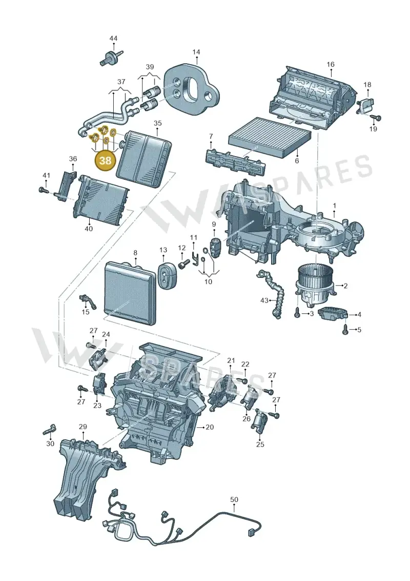 4M0898037B — SEAT Arona FR (2017-) diagram 837820200, position 38