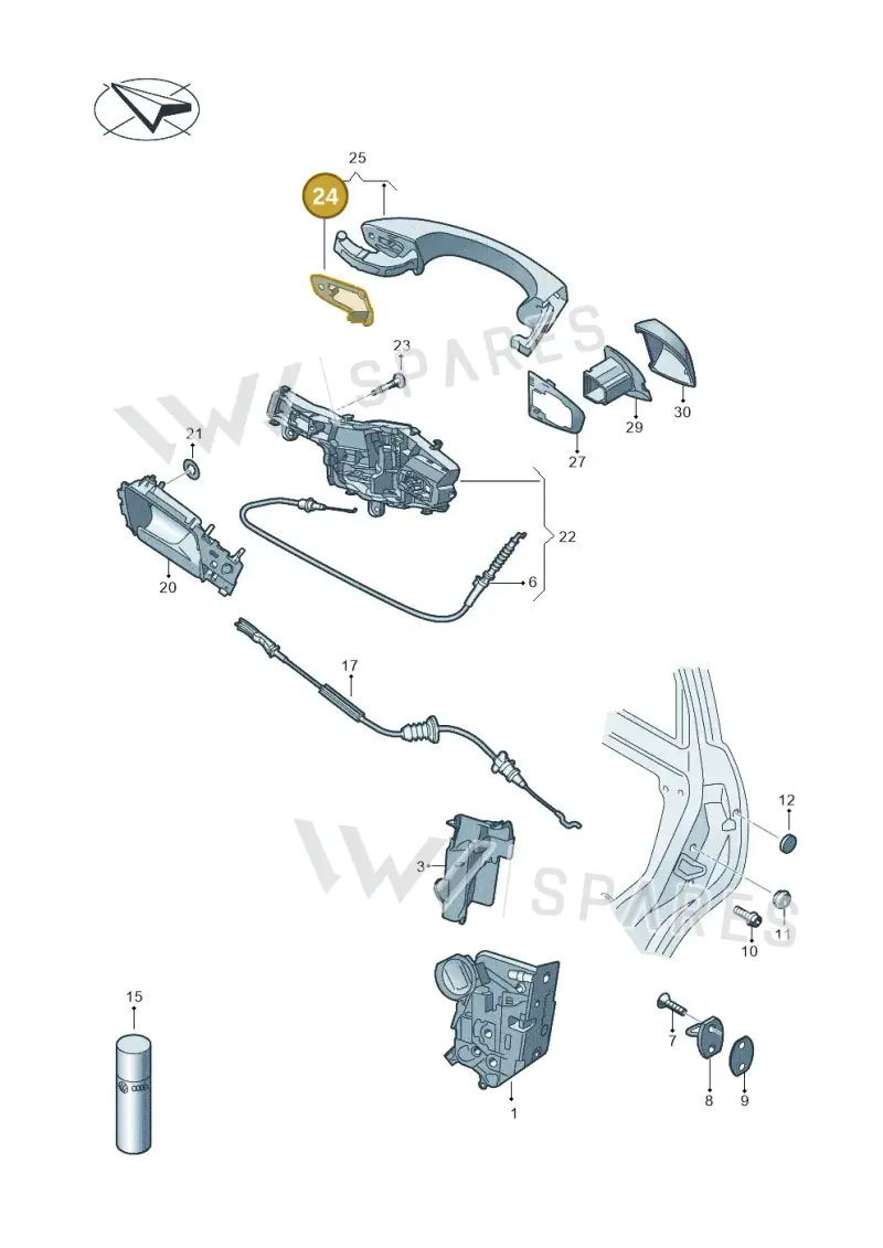 510837209A — SEAT Tarraco FR (2018-2024) diagram 780839000, position 24