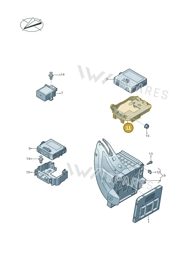 518971856 — SEAT Tarraco FR (2018-2024) diagram 793937520, position 11