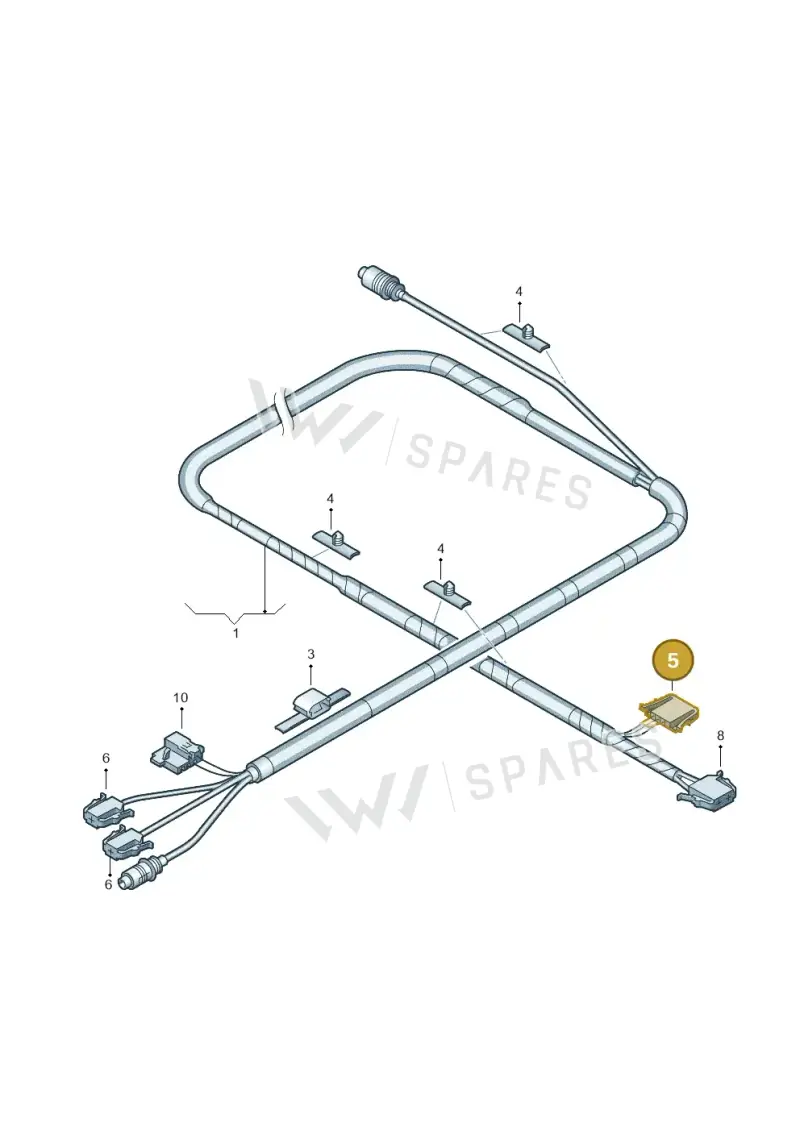 535972704 — SEAT AROSA (1997-2003) diagram 231972450, position 5