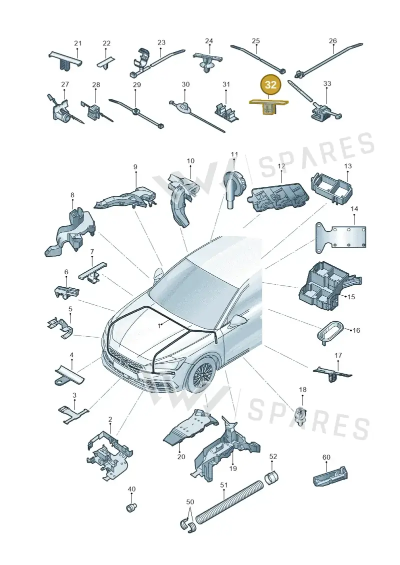 565971789A — SEAT Leon style (2019-) diagram 5fn971081, position 32