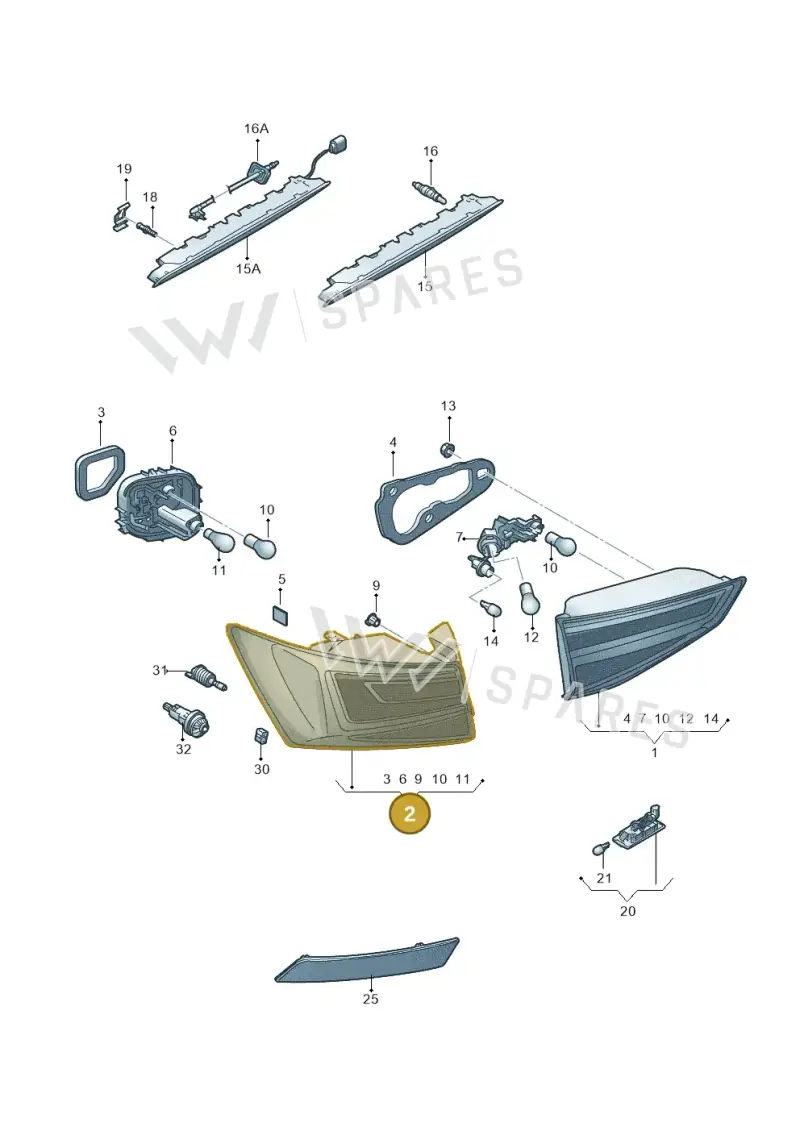 575945095E — SEAT Ateca Style (2016-) diagram 893945000, position 2
