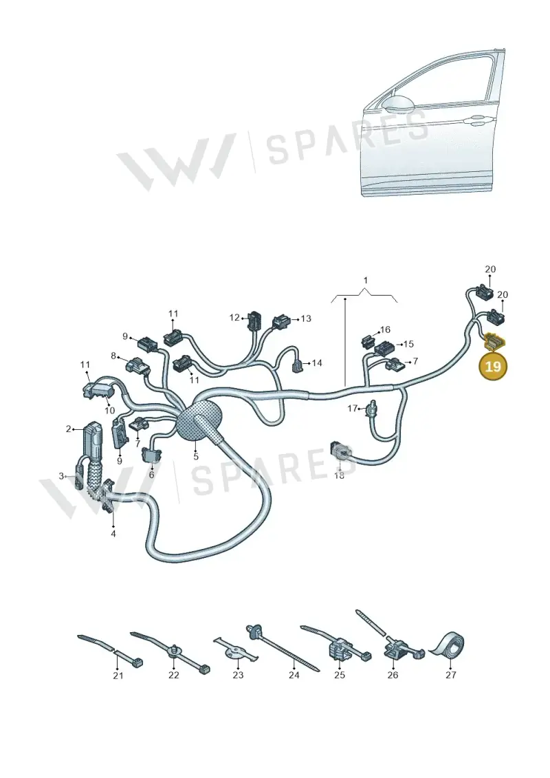 5C0971974 — SEAT Tavascan Cupra (2023-) diagram 20h972033, position 19