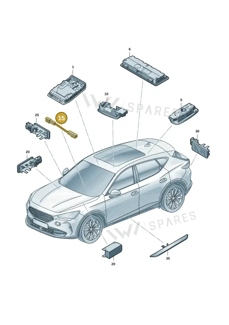 5E0919173C — SEAT Formentor TSI CUPRA (2020-) diagram 5ff947000, position 15